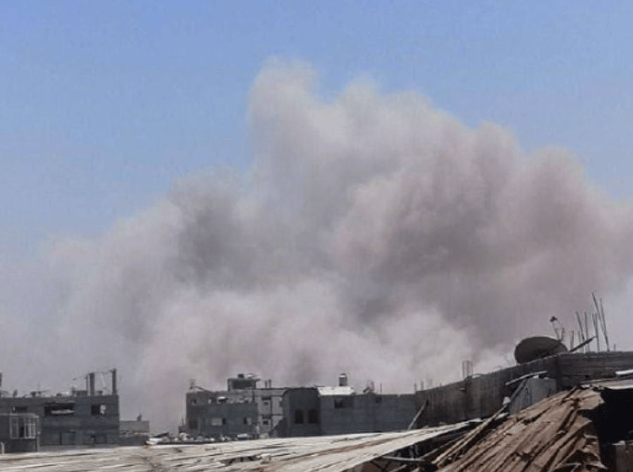 Palestinian report: IDF is striking in Gaza City