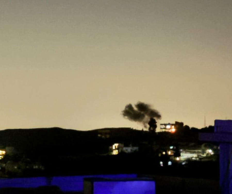 IDF bombing Ramiyah in southern Lebanon