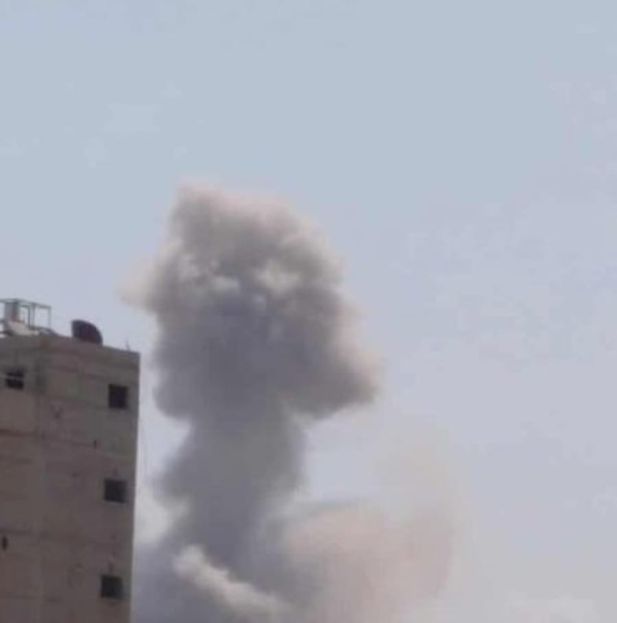 IDF is striking in Central Khan Yunis