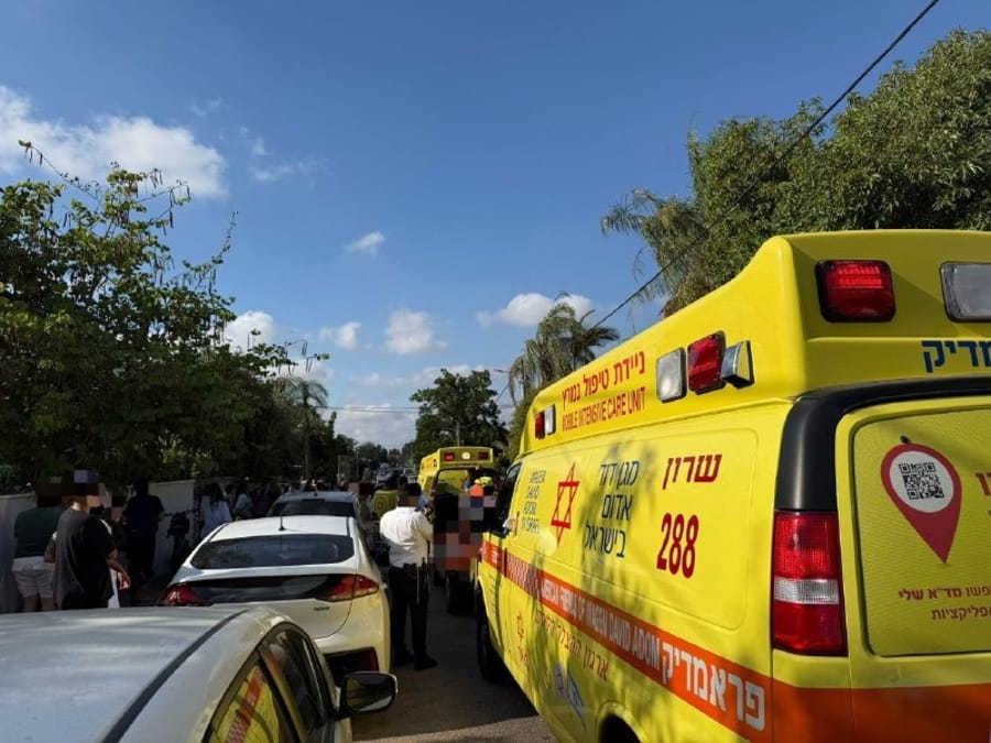 Two toddlers in critical condition in Sharon settlement