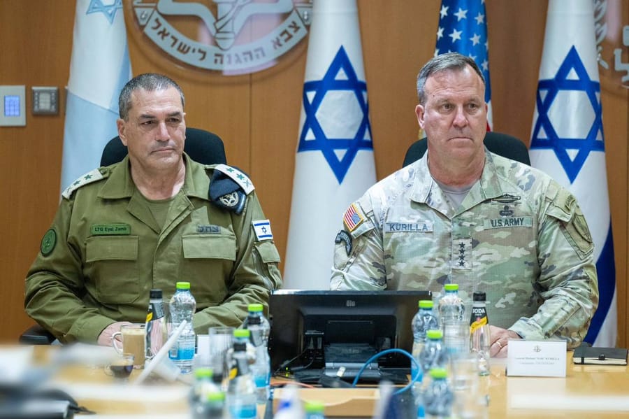 CENTCOM Chief Kurilla Lands in Israel Post-Iran Strike