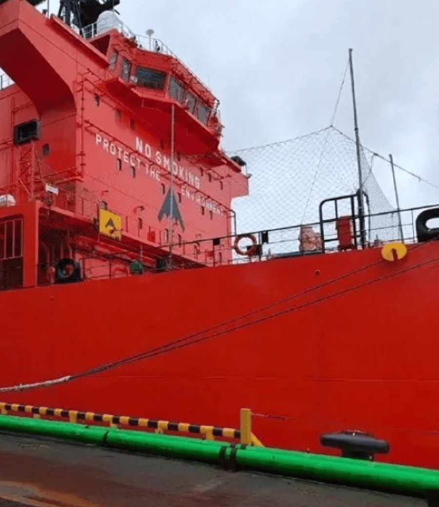  Two explosions rocked 'Eco Wizard' at the port of Ust-Luga