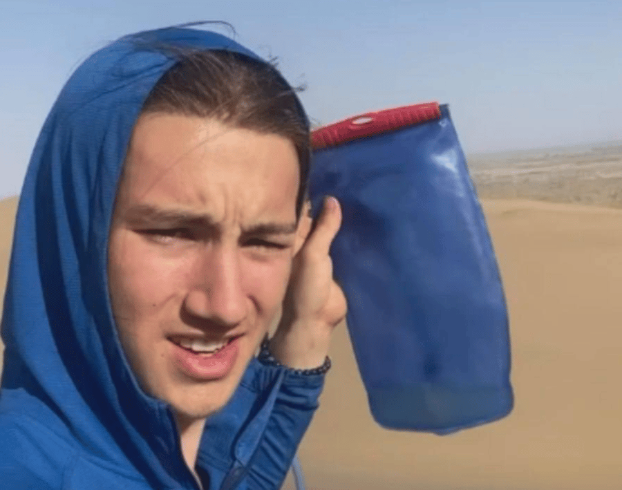  Teen Cyclist Vanishes in Iran