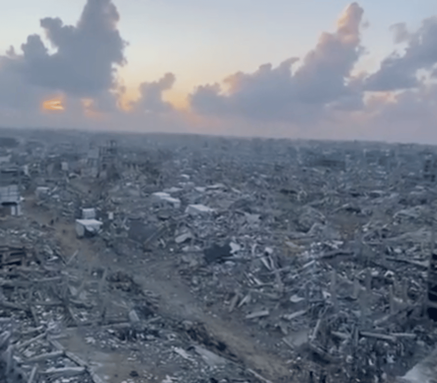 Jabaliya, Northern Gaza after Israel airstrikes