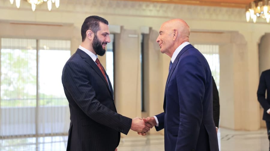Syrian President Meets U.S. Envoy in Damascus 