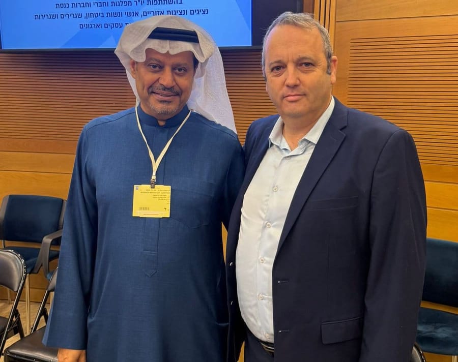 Saudi commentator Abdulaziz Al-Khamis, in a special address to a Knesset lobby 