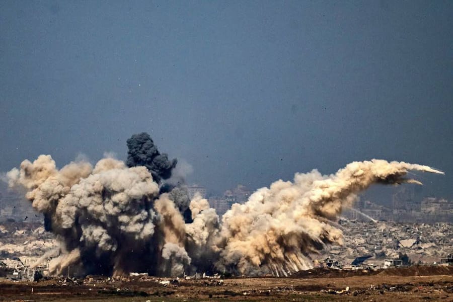IDF conducting massive airstrikes in Northern Gaza Strip