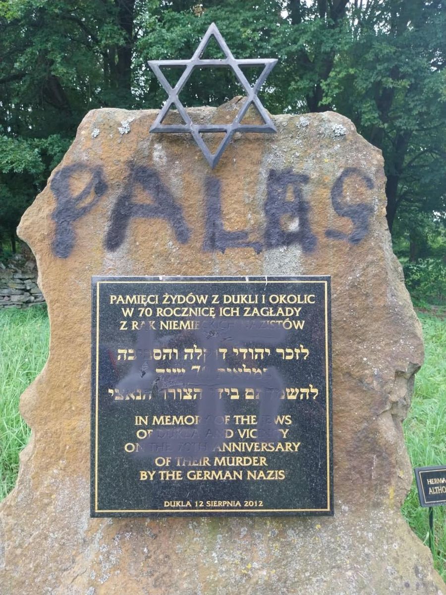 Vandals deface Polish Synagogue on Shabbat