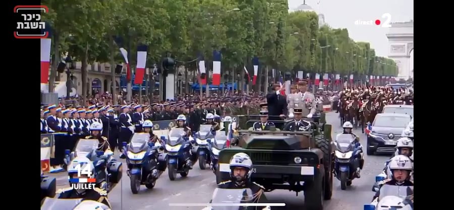Macron Booed During Bastille Day Parade in Paris