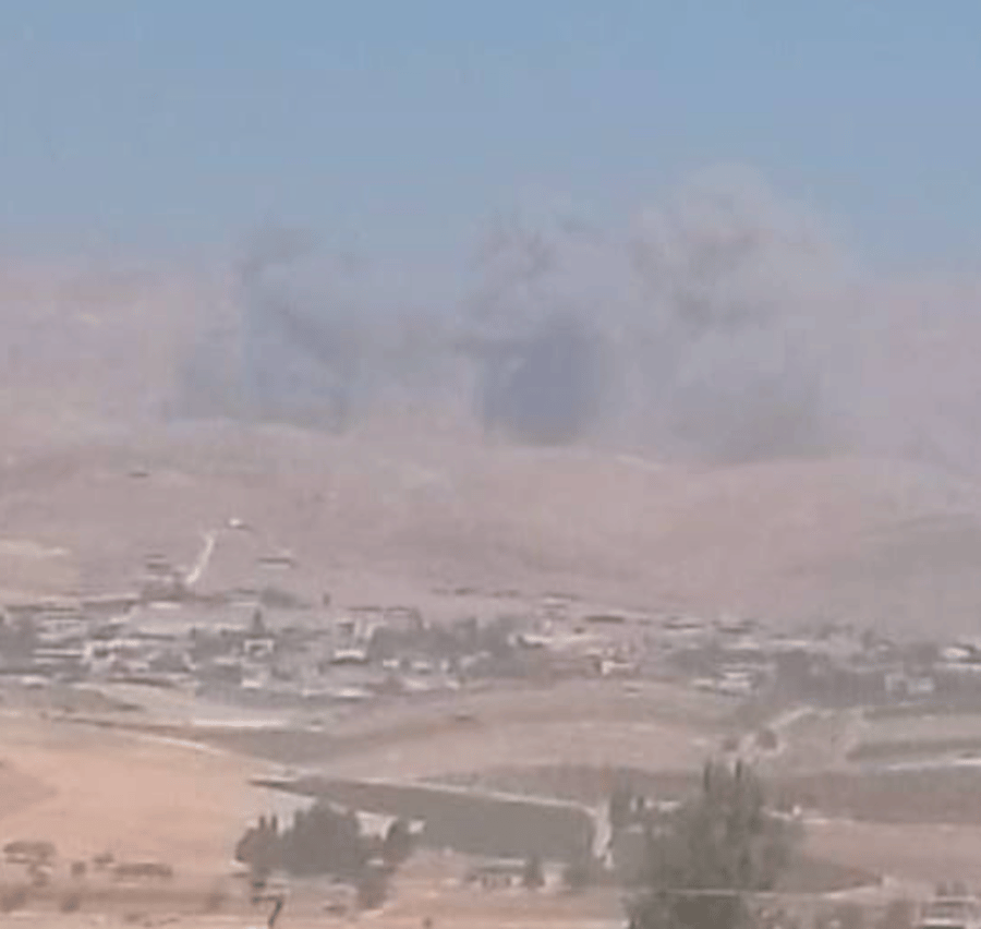 Israeli Air Force Strikes Hezbollah Targets in Southern Lebanon