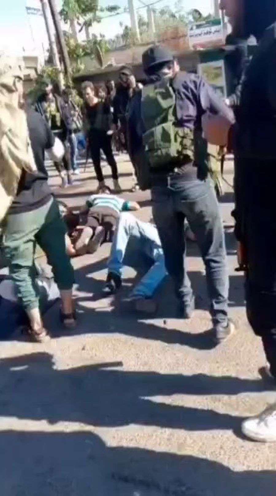 Al-Suwayda forces who were captured by al-Julani forces.