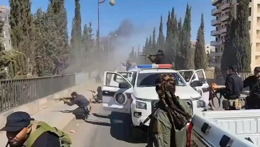 Al-Suwayda forces who were captured by al-Julani forces.