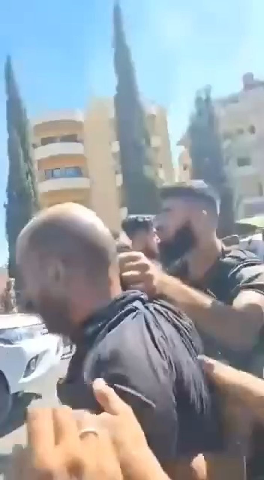 Al-Suwayda forces who were captured by al-Julani forces.