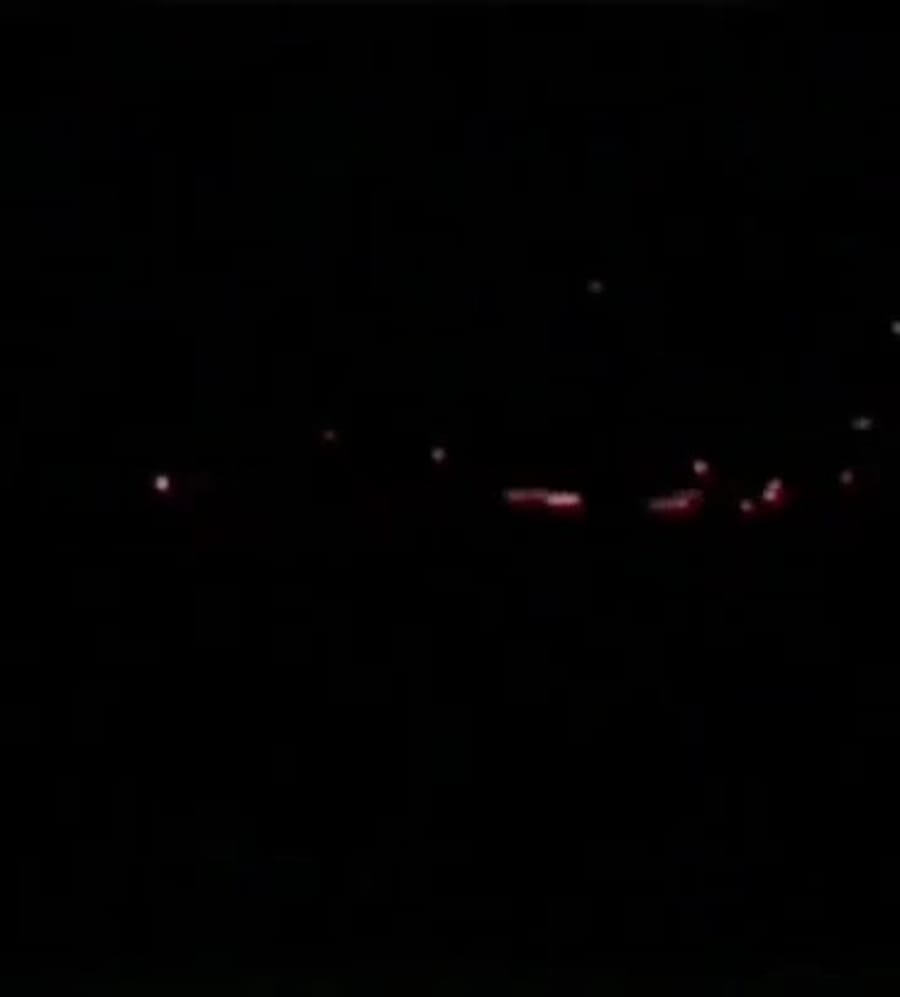 Gunfire in southern Syria.