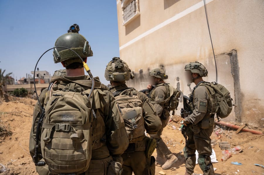 IDF operating in Gaza
