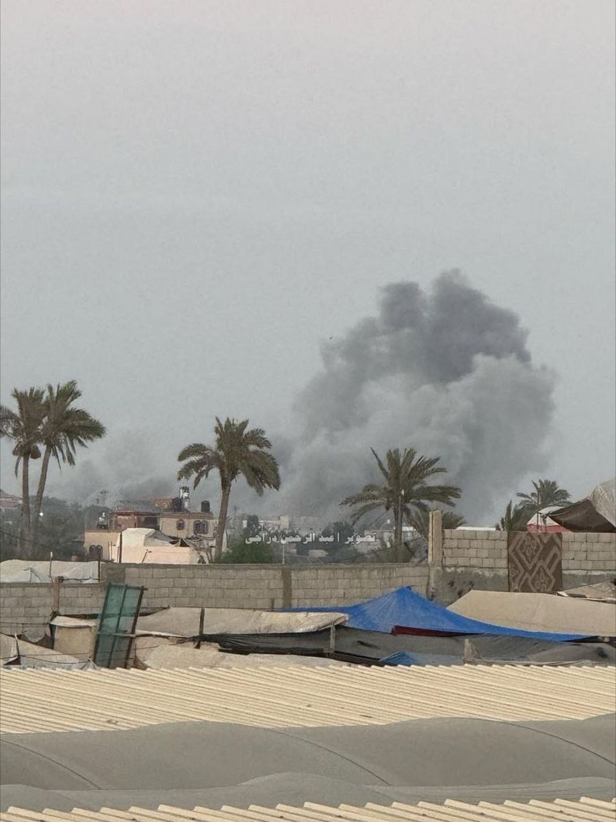 IDF strike in Deir el-Balah.