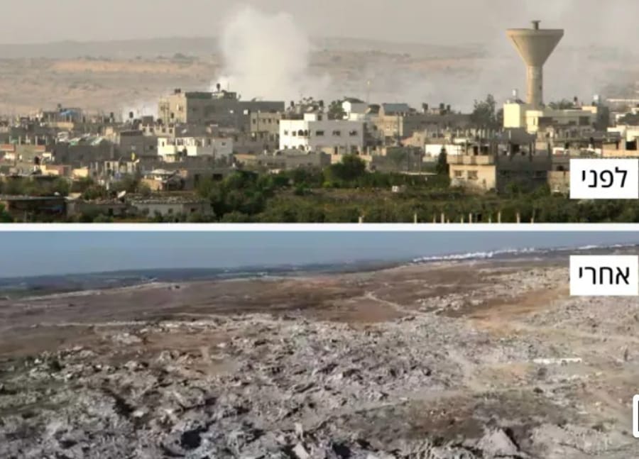  IDF Says Most of Beit Hanoun's Above-Ground Infrastructure Destroyed