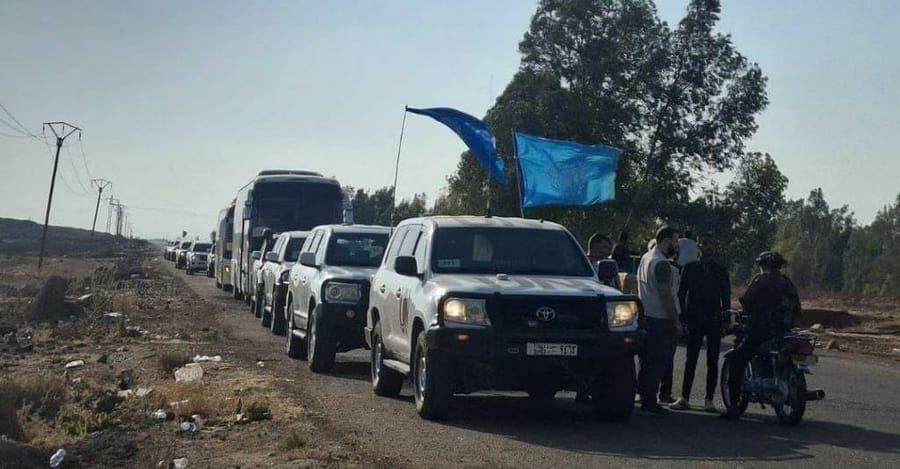 UN convoy enters Sweida