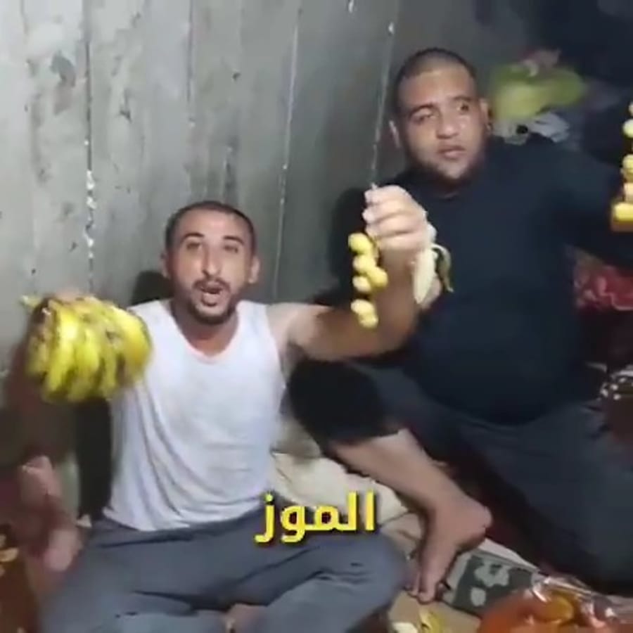 Hamas enjoying lavish meals