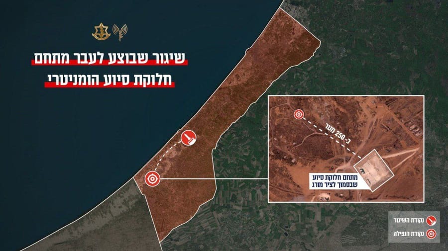 Hamas Fires Missile at Gaza Aid Zone