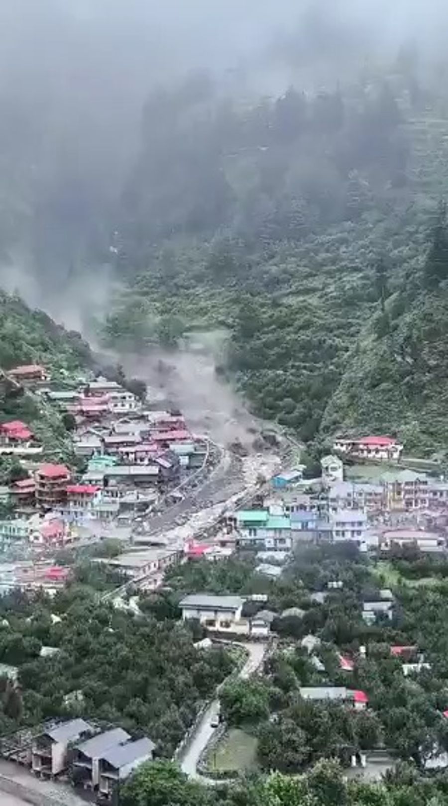Flash flooding in India, August 5, 2025
