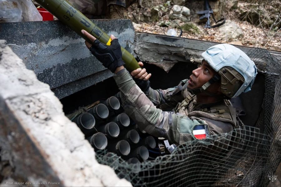 French UNIFIL Troops Uncover Major Hezbollah Weapons Cache 