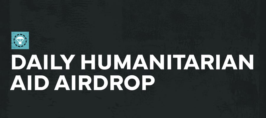 UPDATE: IDF, 5 Countries Conduct Humanitarian Airdrop Over Gaza