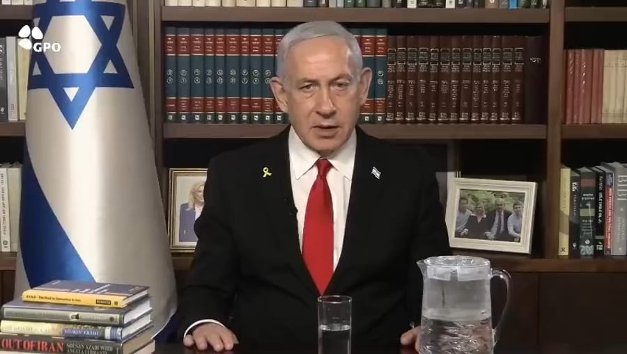 Netanyahu's address to the Iranians.