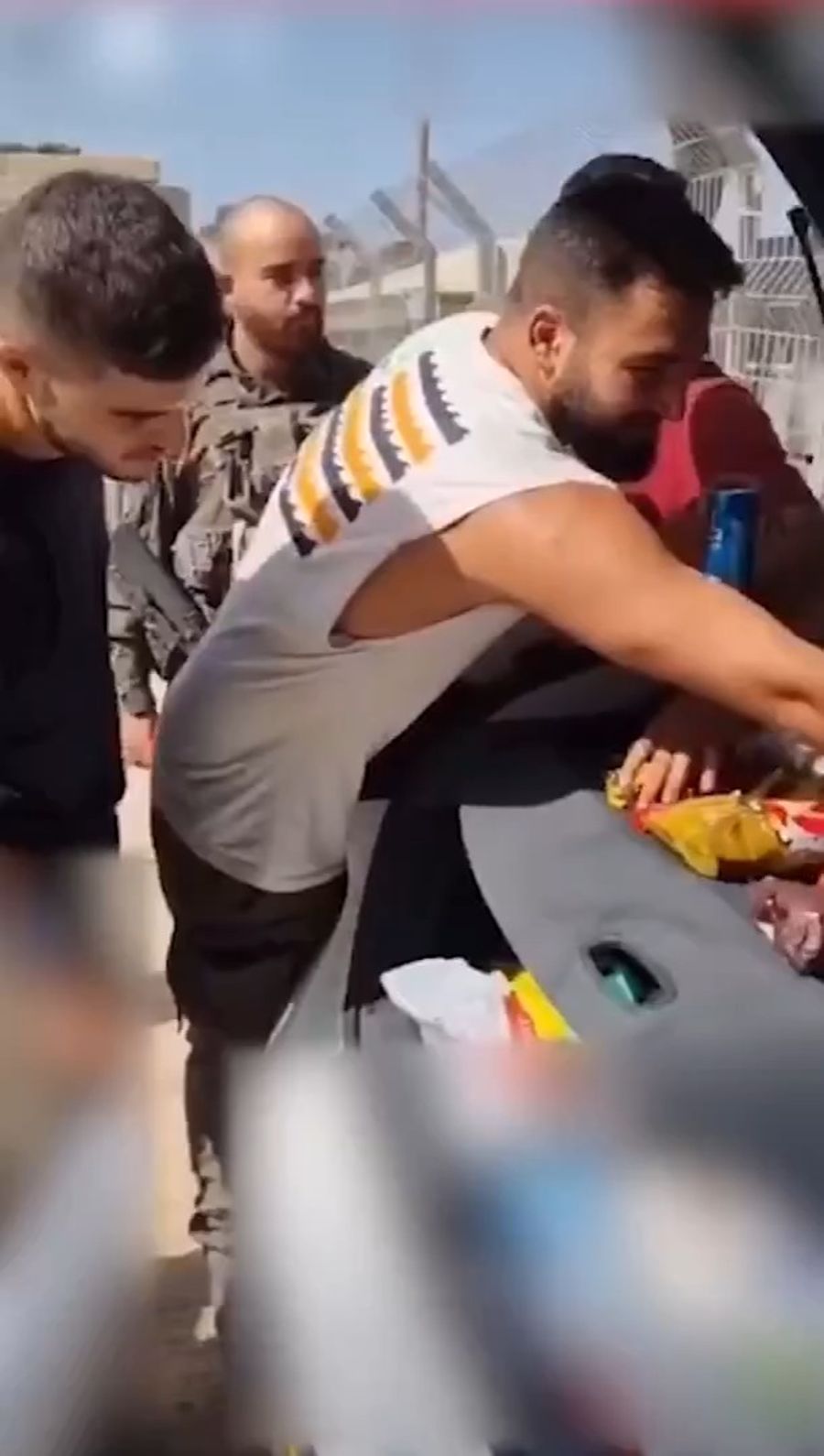 Newly released footage shows Israeli soldiers Omer Neutra, Oz Daniel, and Nimrod Cohen a week before October 7, 2023, 
