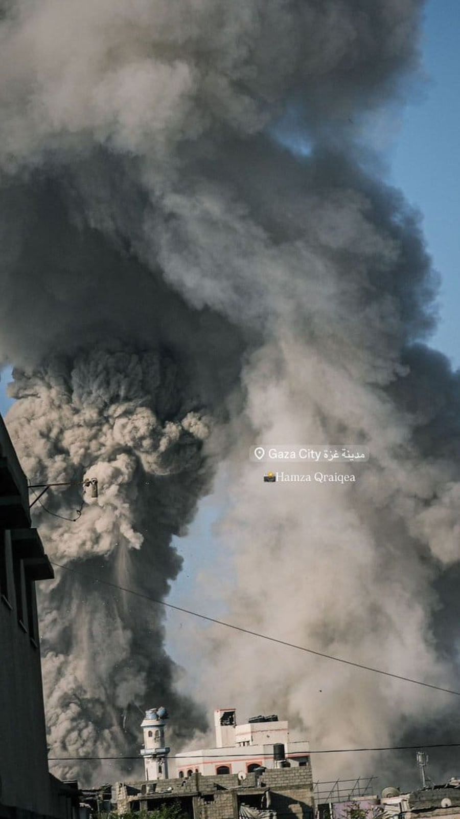 Israel pounds Gaza City (Osint)