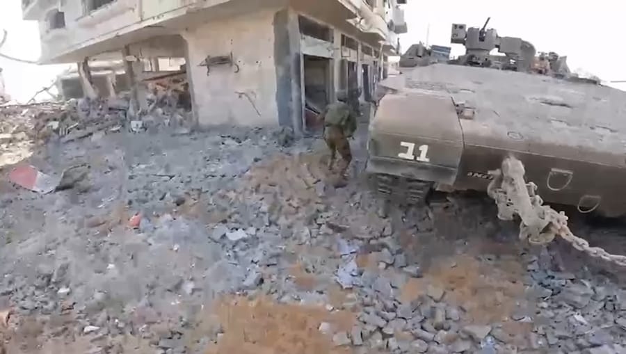 IDF operating in Gaza