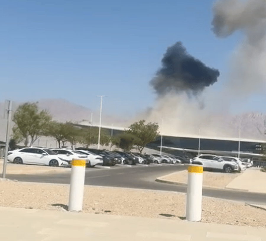 Suspected Drone Strike at Ramon Airport Near Eilat