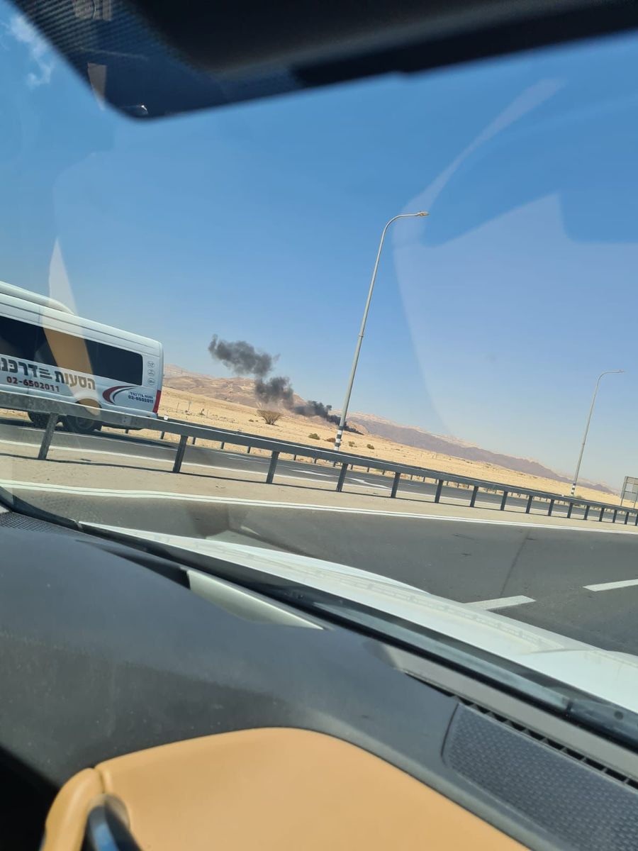 Suspected Drone Strike Near Ramon Airport