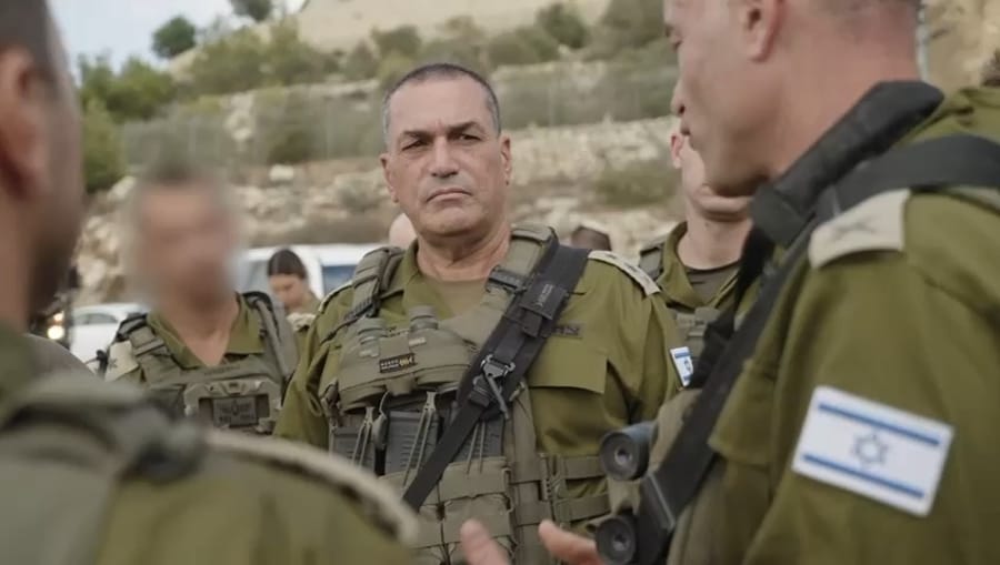 IDF Chief of Staff Lt. Gen. Eyal Zamir