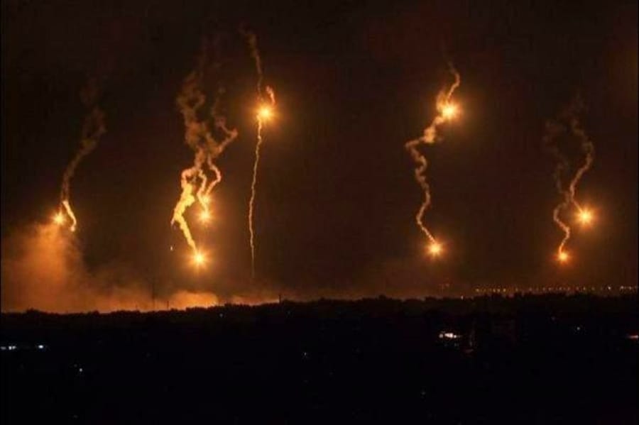 Security Source: IDF Launches Major Strikes on Gaza City