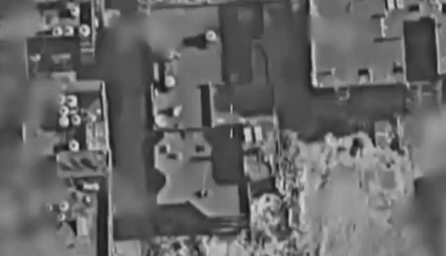 Israeli Air Strike in Gaza City, September 28