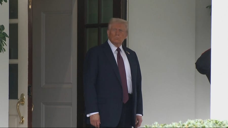 Trump meeting Netanyahu at the White House