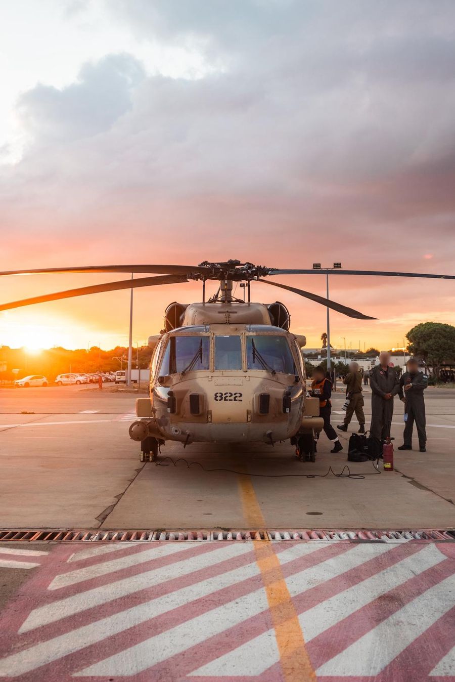 Air force prepares to receive our hostages