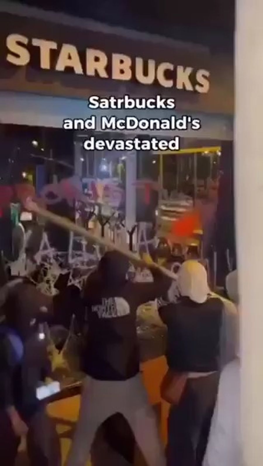 Vandals act in Barcelona