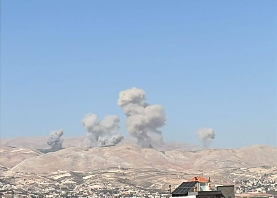 Israel Strikes Hezbollah Targets in Lebanon’s Bekaa Valley
