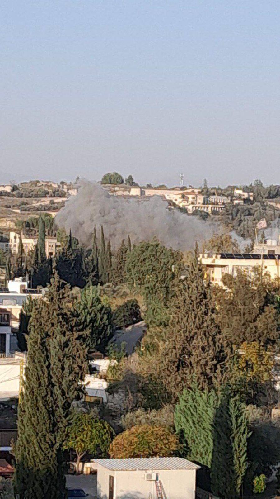 IDF striking Hezbollah targets in southern Lebanon