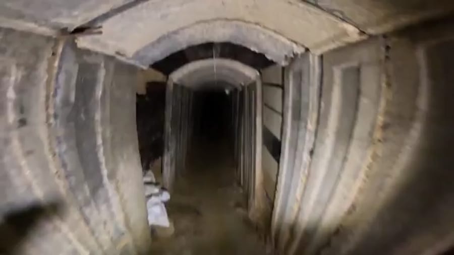 IDF in Hamas tunnels