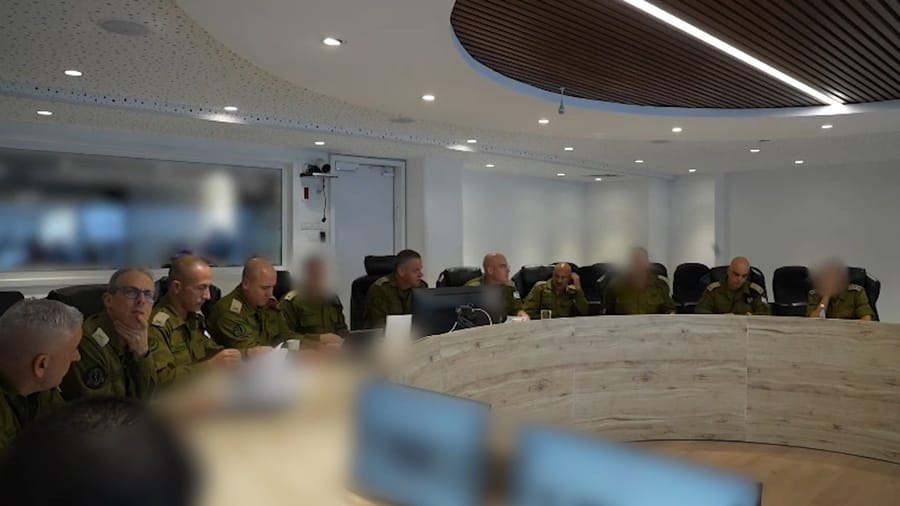 IDF in Multi Front drill simulation