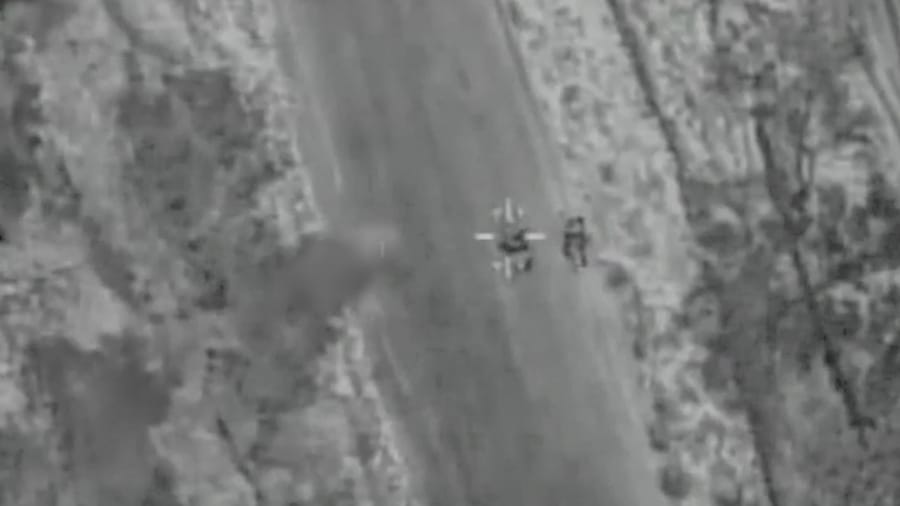 IDF strikes targets in Beit Jann, Syria, November 28, 2025