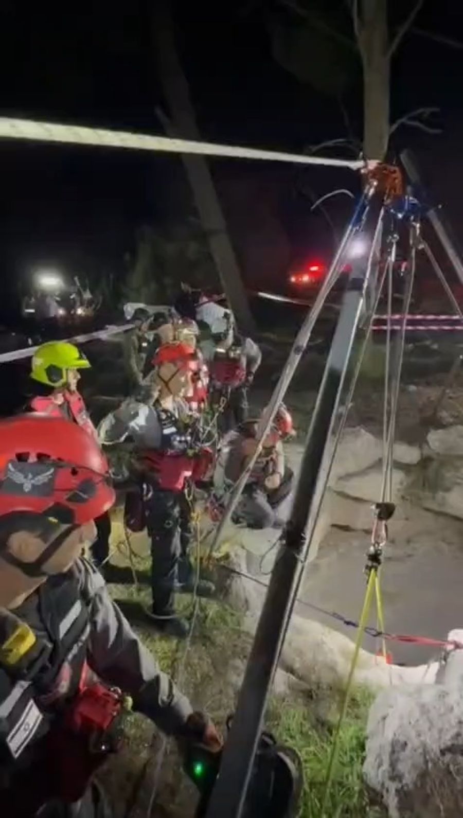 The scene where the body of Jerusalem man was found