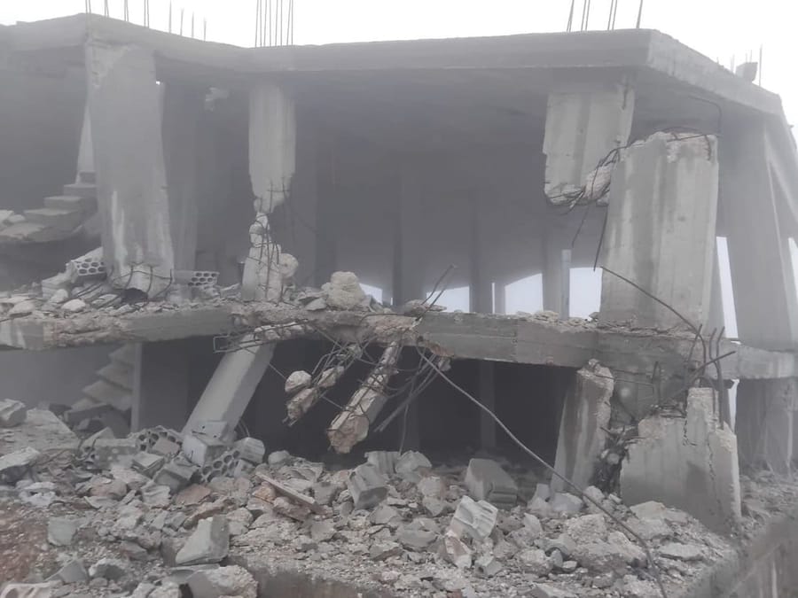 IDF Blows Up Two Structures Near Meiss al-Jabal