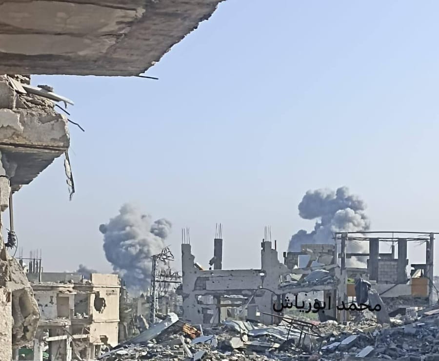 IDF striking near Indonesian Hospital, northern Gaza
