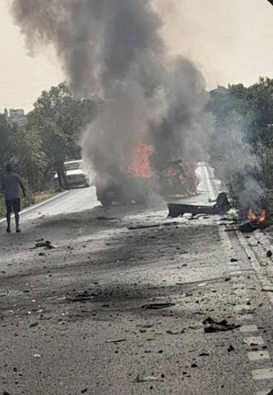 Israeli drone strikes car in Nabatieh, Lebanon