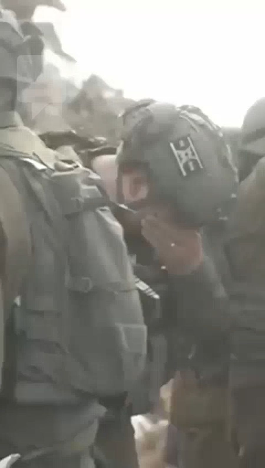 Emotional IDF soldiers receive the news that Ran Gvili was located