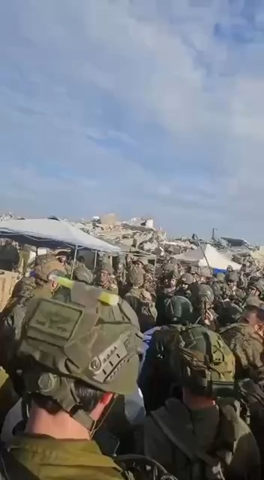 Saying Kadish for Ran Gvili Hy'D